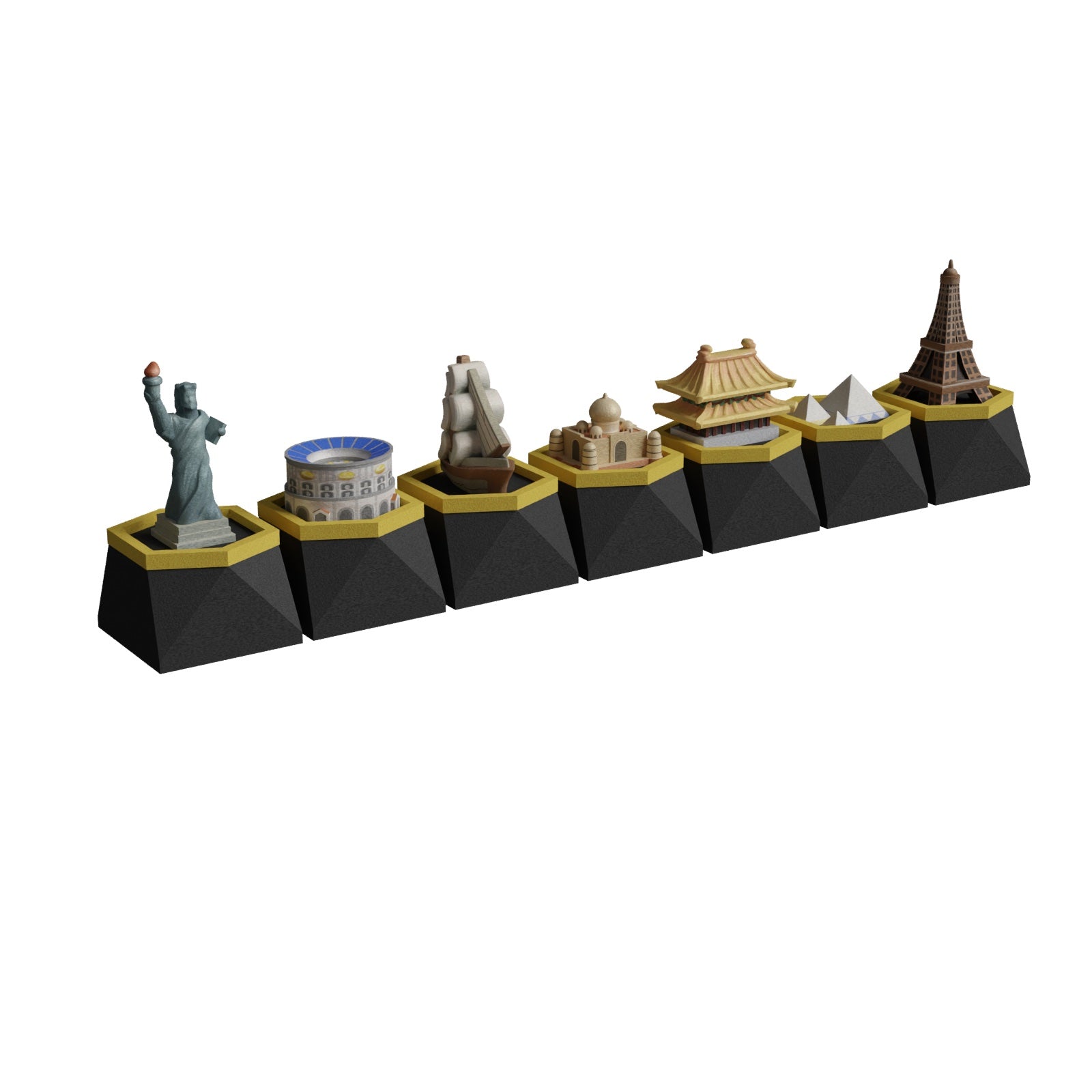 hyperx-hx3d-civilization-vii-wonders-set-3d-deko-multi image 5