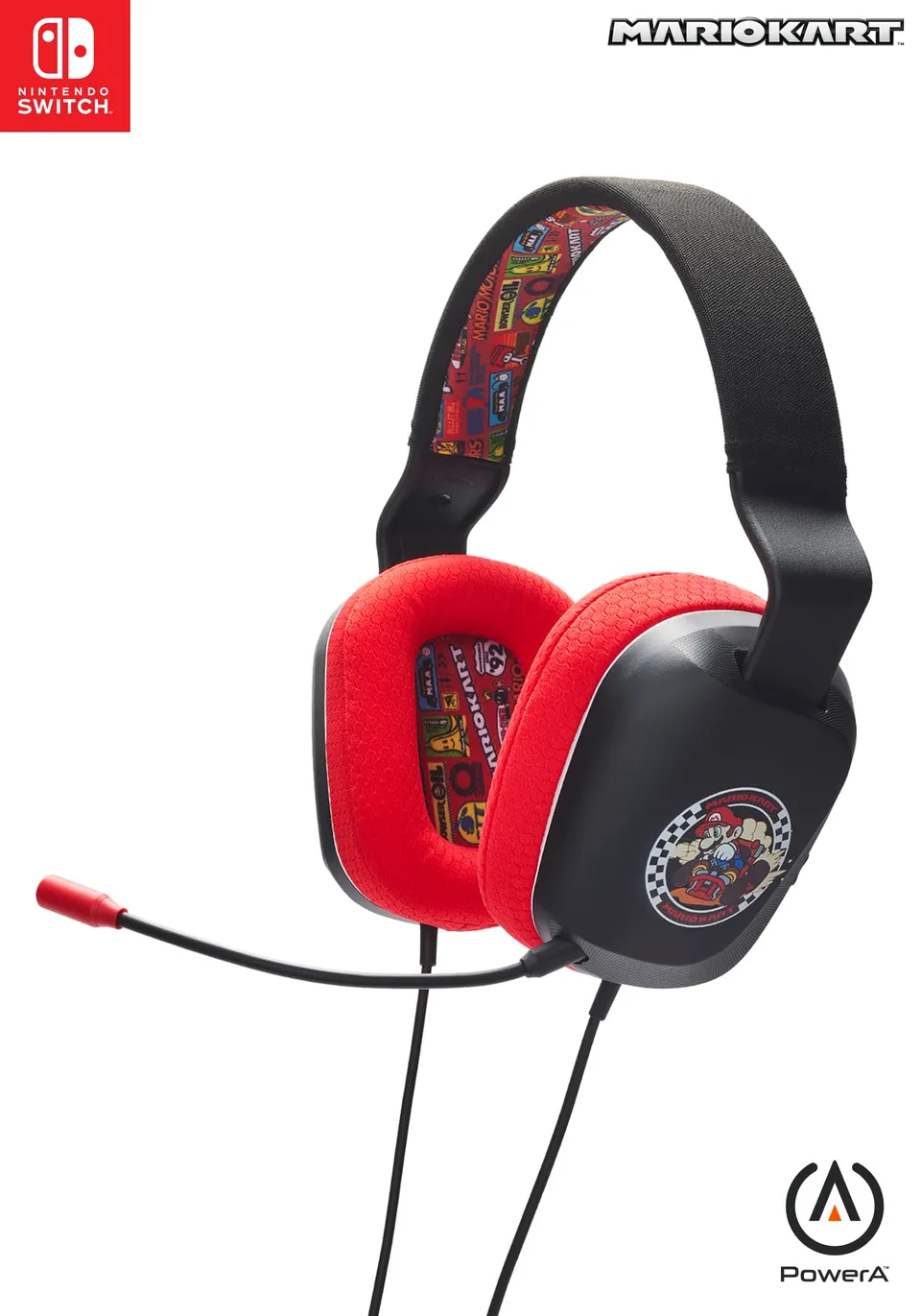 powera-stereo-headset-switch-mario-kart-rivals-over-ear-kabel image 1