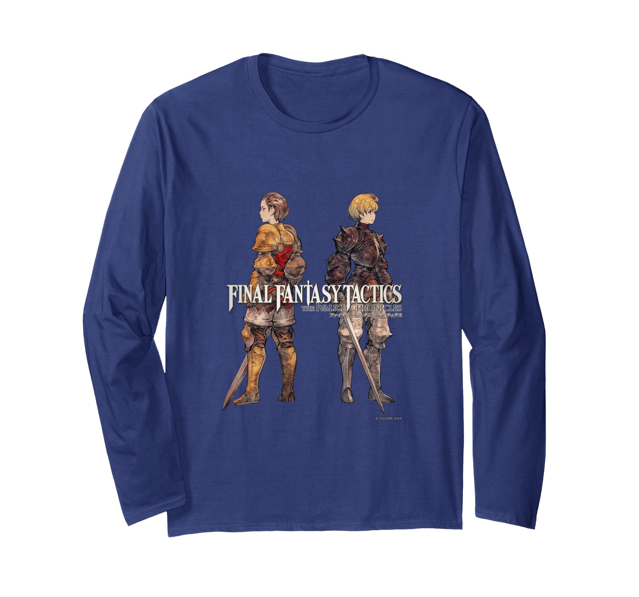 square-enix-final-fantasy-tactics-langarmshirt-delita-ramza-anthrazit image 6