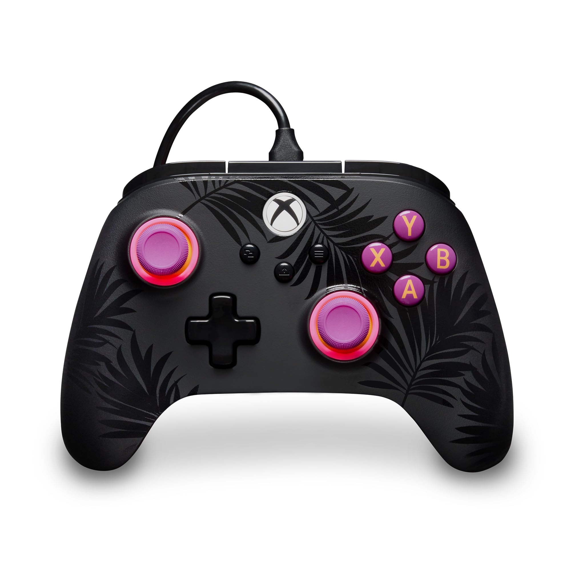 powera-advantage-plus-controller-xbox-kabelgebunden-palmen-mondlicht-halleffekt image 1