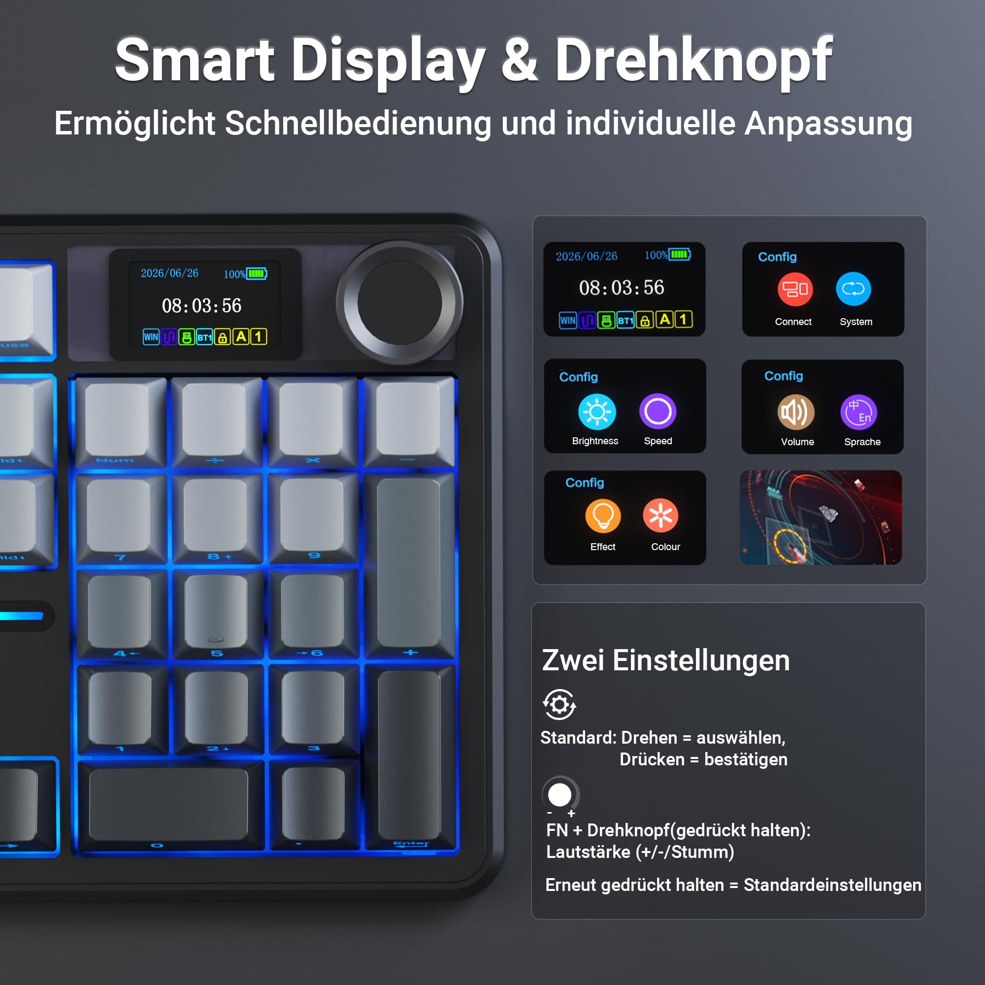 aula-f108-pro-mechanische-tastatur-qwertz-grau-rgb image 6