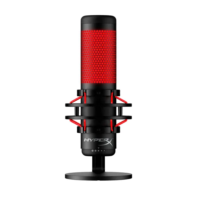 hyperx-quadcast-mikrofon-usb-schwarz-rot-streaming-mikrofon image 1