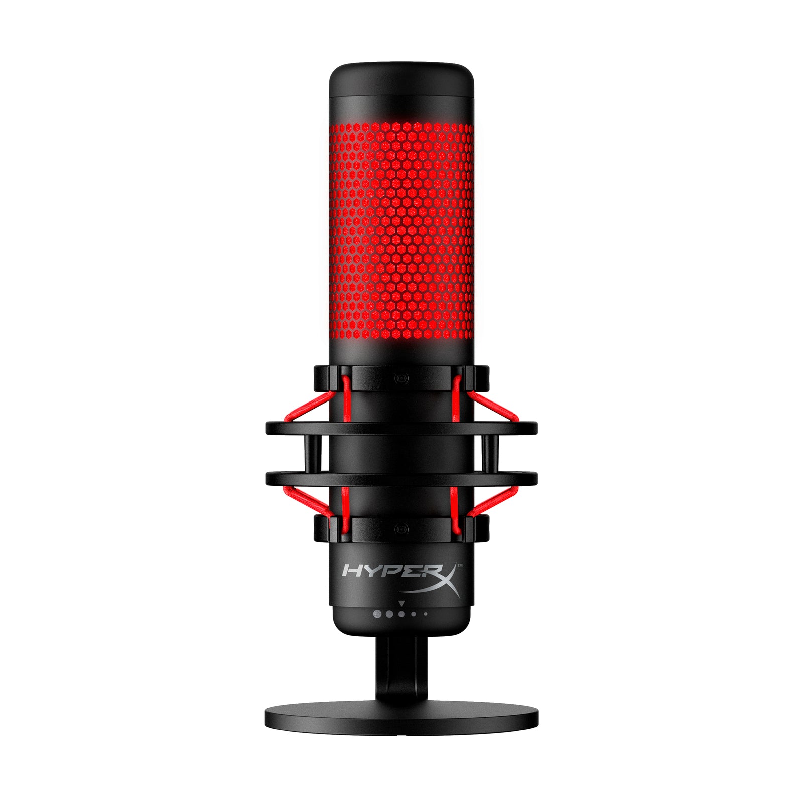 hyperx-quadcast-mikrofon-usb-schwarz-rot-streaming-mikrofon image 1