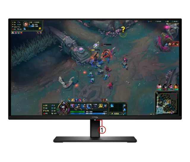 hyperx-omen-oled-27q-qhd-gaming-monitor-27-zoll-schwarz-240-hz image 1