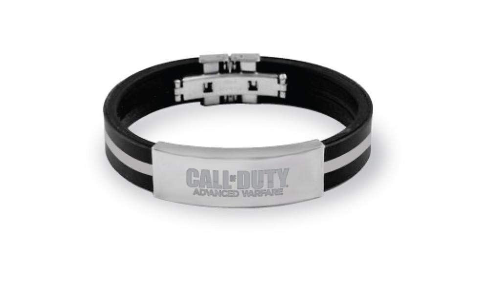 call-of-duty-advanced-warfare-armband-gummi-metallschnalle image 1