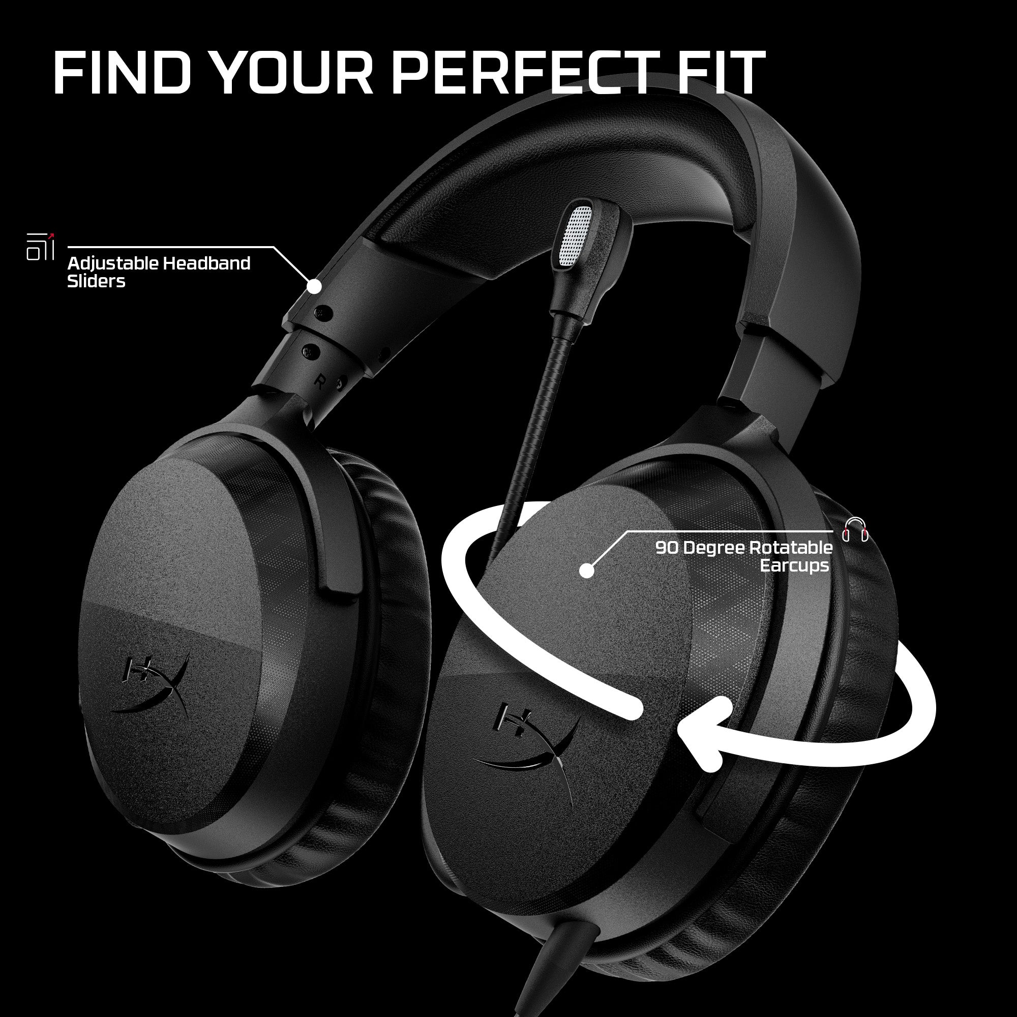 hyperx-cloudx-stinger-3-gaming-headset-xbox-schwarz-50mm image 6