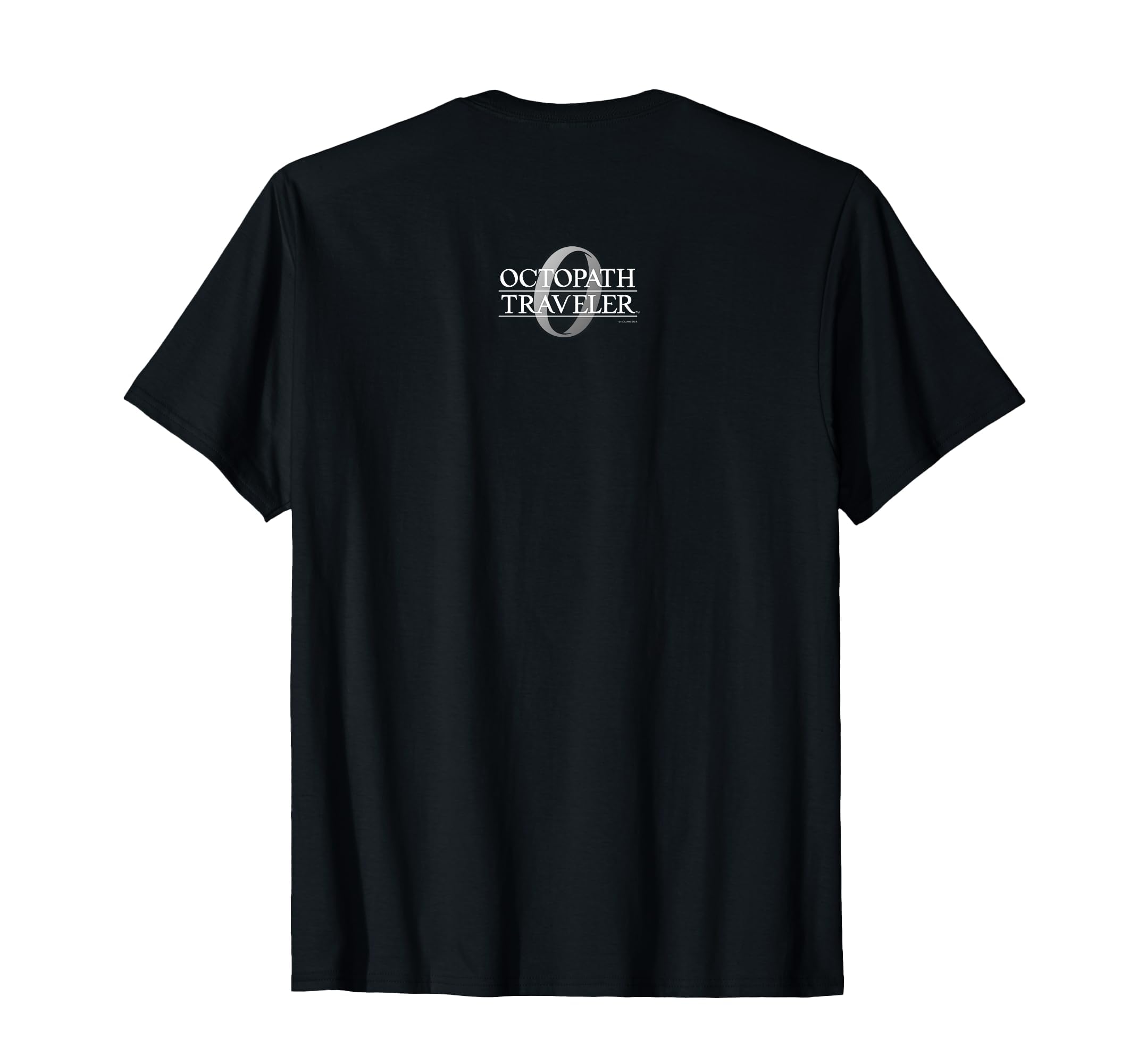 square-enix-octopath-traveler-0-illustration-t-shirt-herren-schwarz image 2