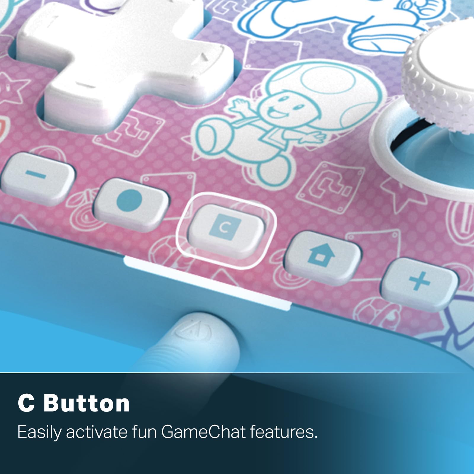 powera-controllers-advantage-switch-2-controller-mushroom-kingdom image 5