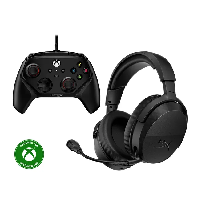 hyperx-xbox-bundle-cloudx-stinger-3-clutch-gladiate-schwarz image 1