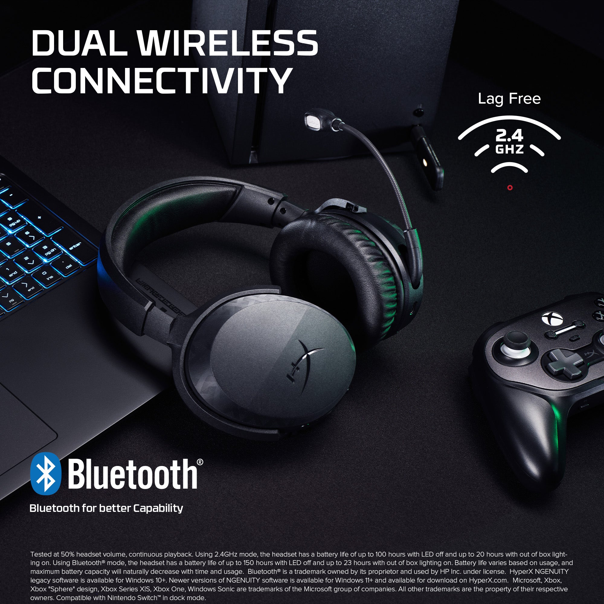hyperx-cloudx-stinger-3-wireless-gaming-headset-xbox-schwarz image 3