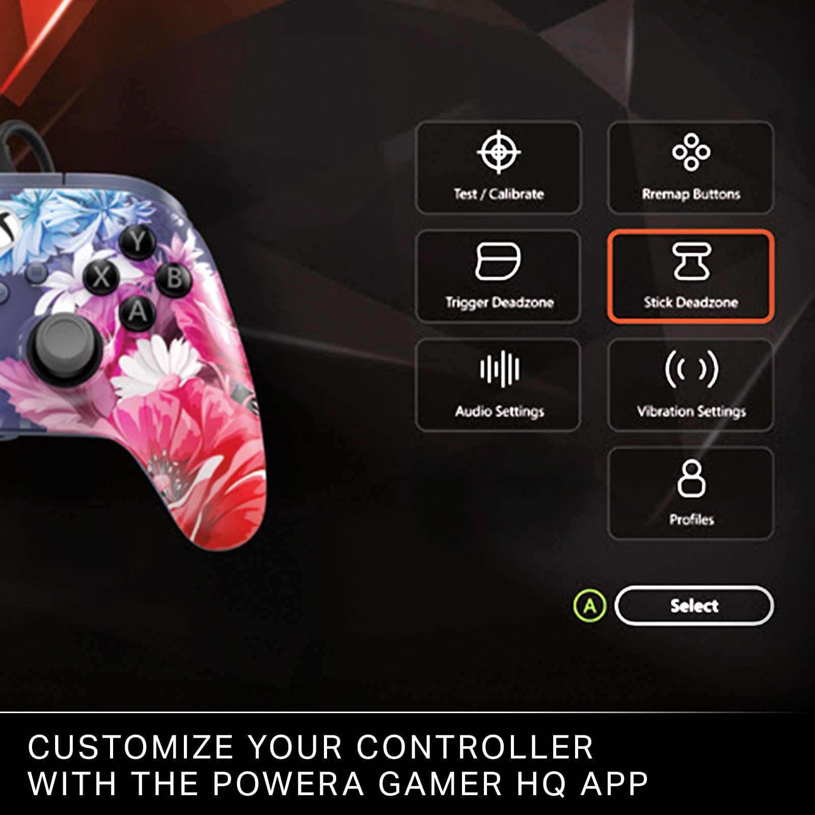 powera-advantage-plus-controller-xbox-night-blossom-kabel image 8
