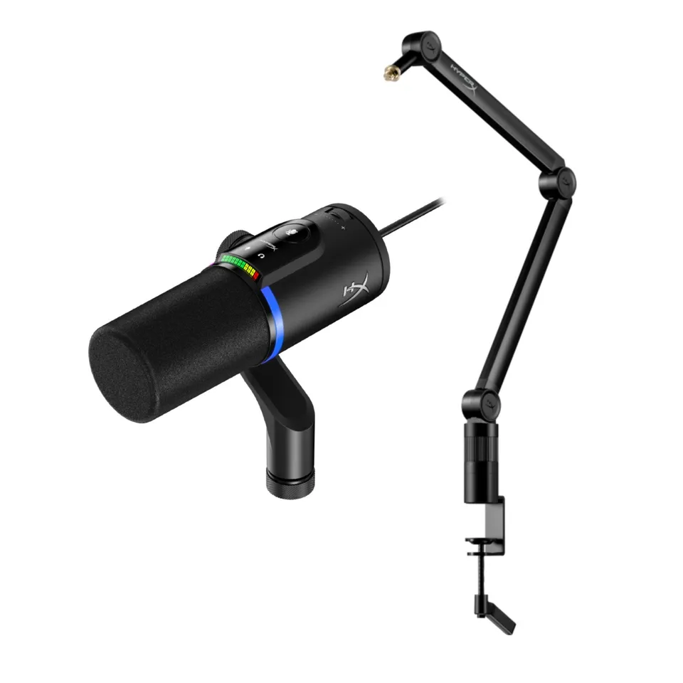 hyperx-bundle-flipcast-mikrofon-caster-arm-schwarz image 1