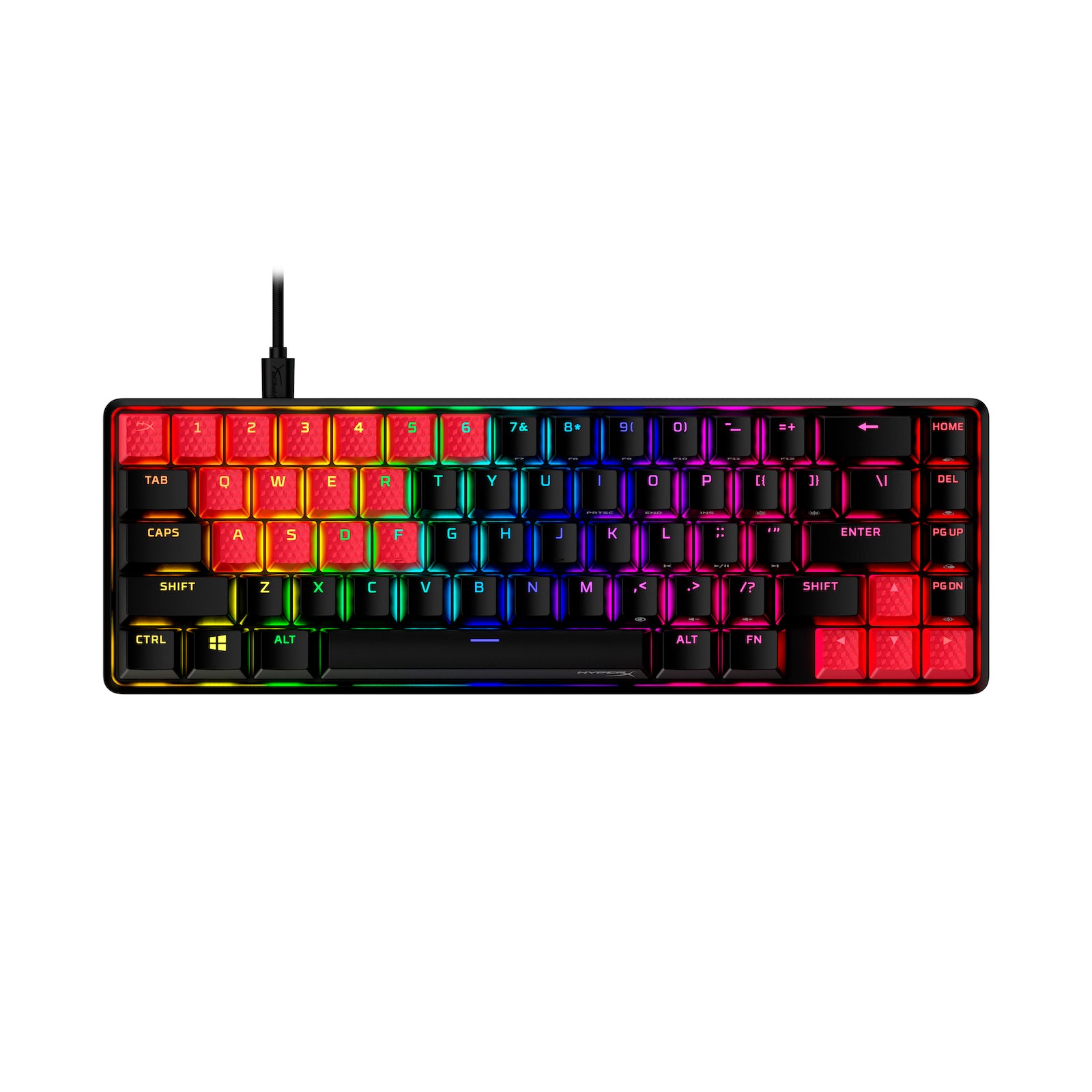 hyperx-rubber-keycaps-gaming-tastenkappen-rot-us-layout-19-st-ck image 7