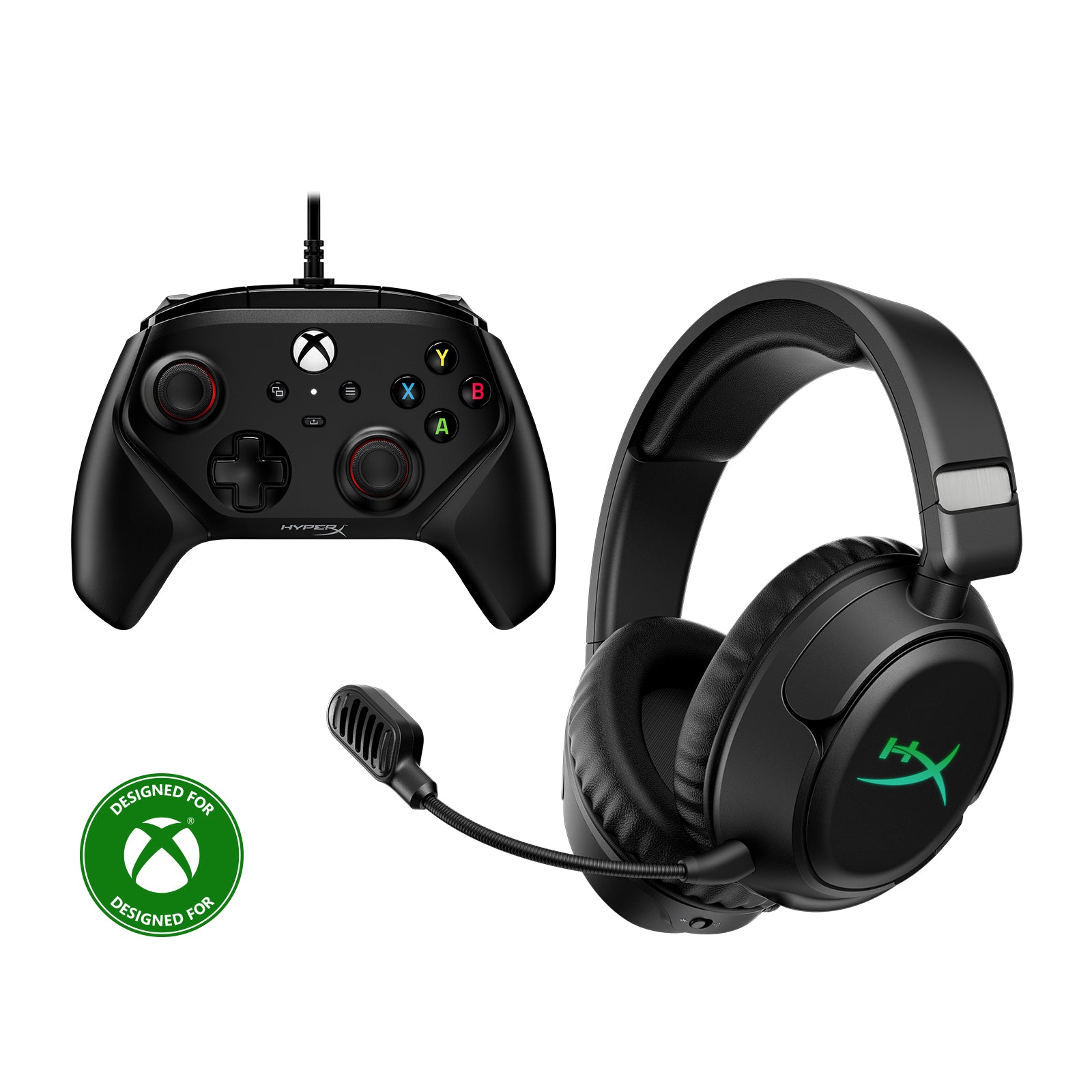 hyperx-xbox-bundle-cloudx-flight-2-headset-controller-schwarz image 1
