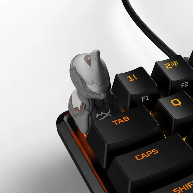 hyperx-hx3d-warframe-tastaturkappe-excalibur-grau-3d-druck image 1