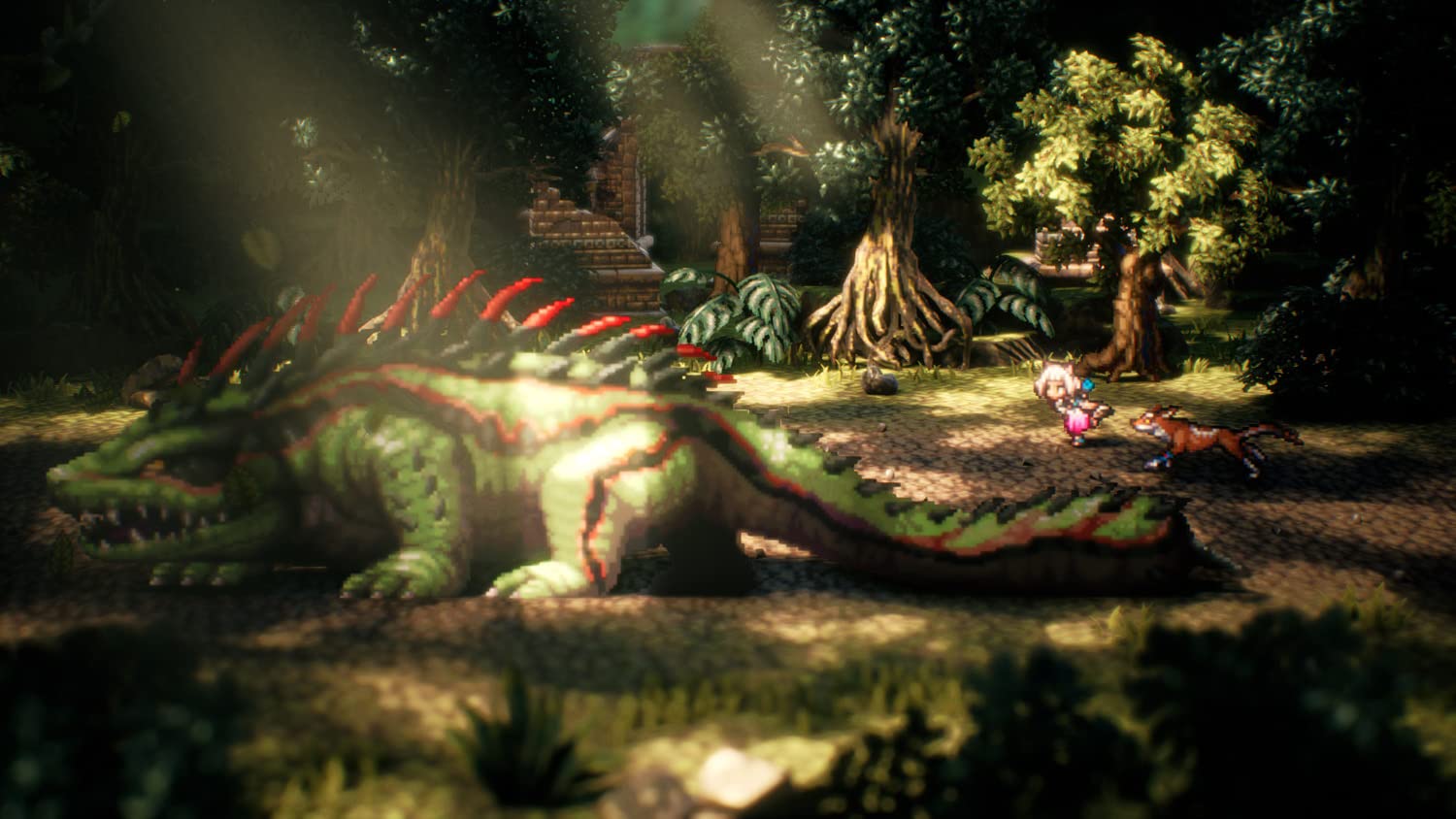 square-enix-octopath-traveler-ii-ps5-spiel-hd-2d-rpg image 2