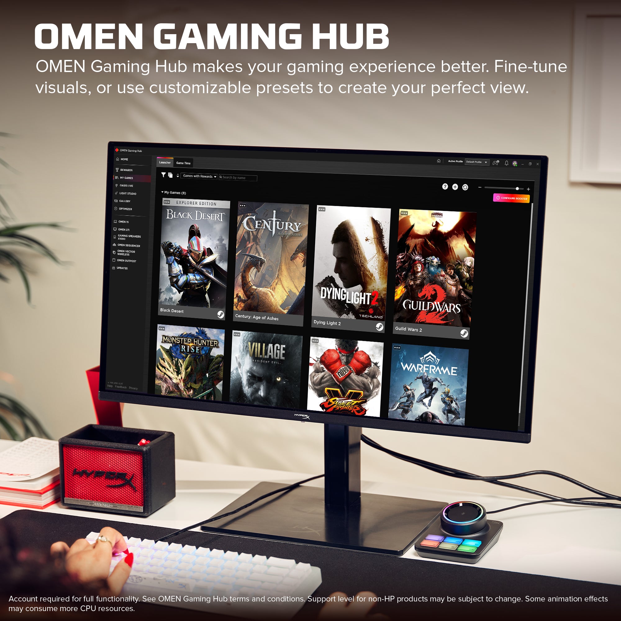 hyperx-omen-oled-27q-qhd-gaming-monitor-27-zoll-schwarz-240-hz image 5