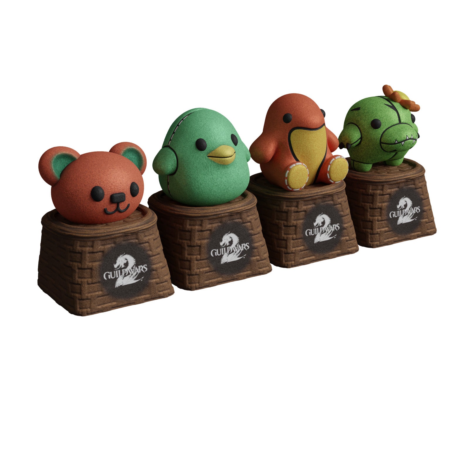hyperx-hx3d-guild-wars-2-plush-pals-tastenkappen-set image 2
