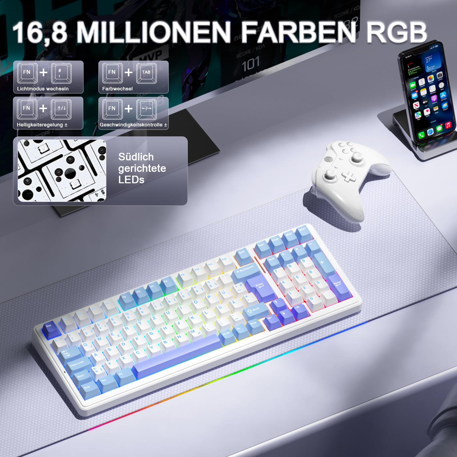 aula-f99-mechanische-tastatur-qwertz-rgb-blau-violett-hot image 7