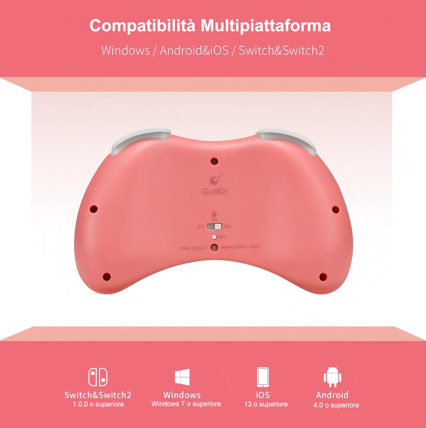 gulikit-elves-2-bluetooth-controller-switch-pc-mit-hall-joystick image 6