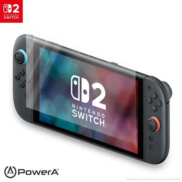 powera-displayschutz-nintendo-switch-2-folie-2er-pack image 1