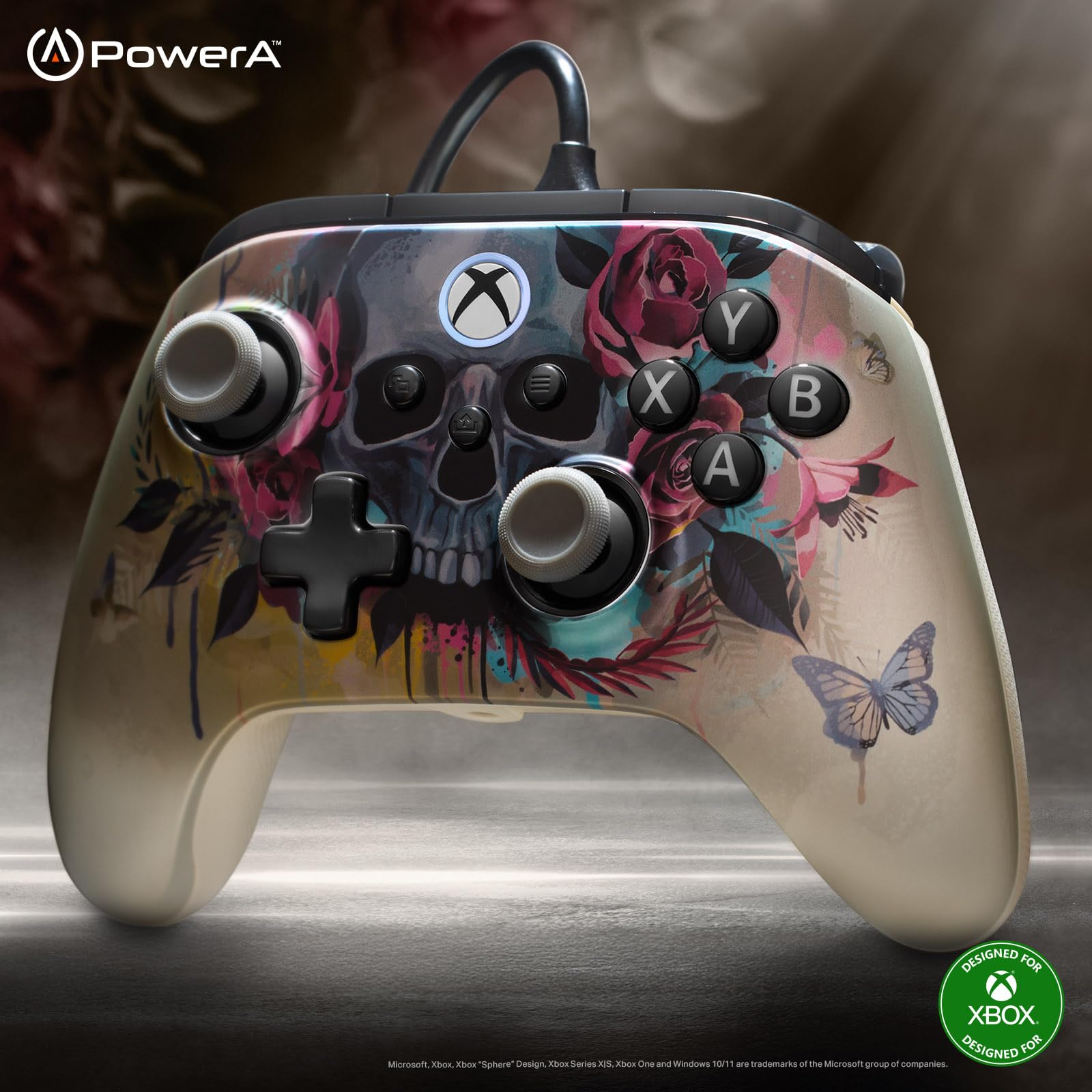 powera-advantage-controller-xbox-bloom-gloom-kabelgebunden image 3