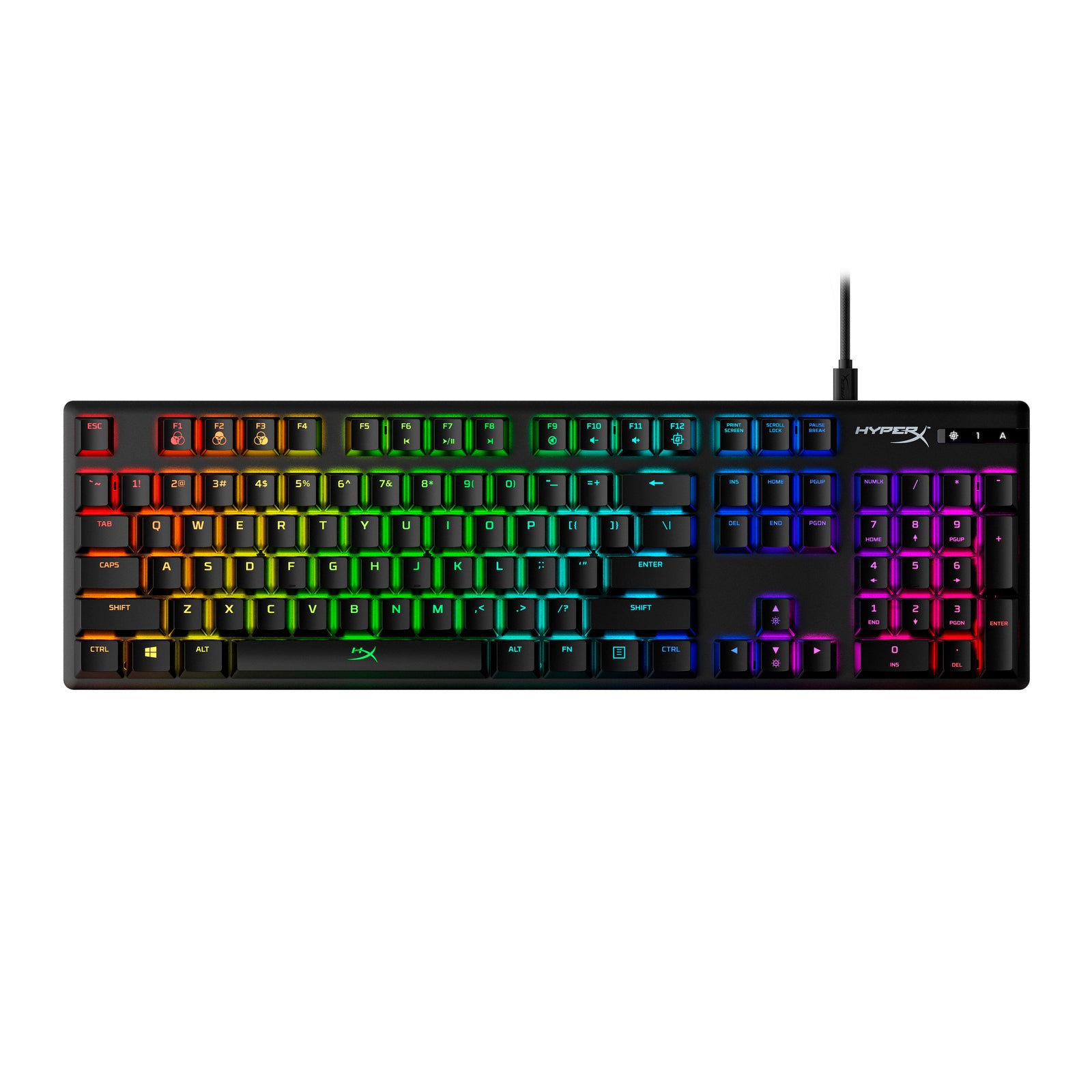 hyperx-alloy-origins-mechanische-gaming-tastatur-schwarz-hx-red image 1