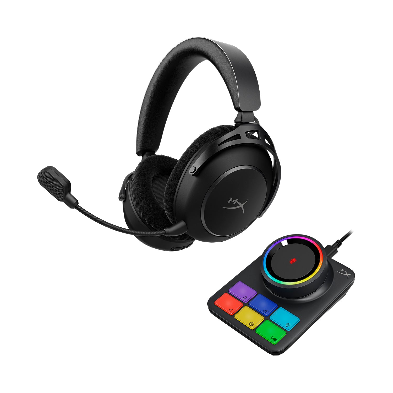 hyperx-bundle-cloud-alpha-2-wireless-headset-flipcast-schwarz image 2