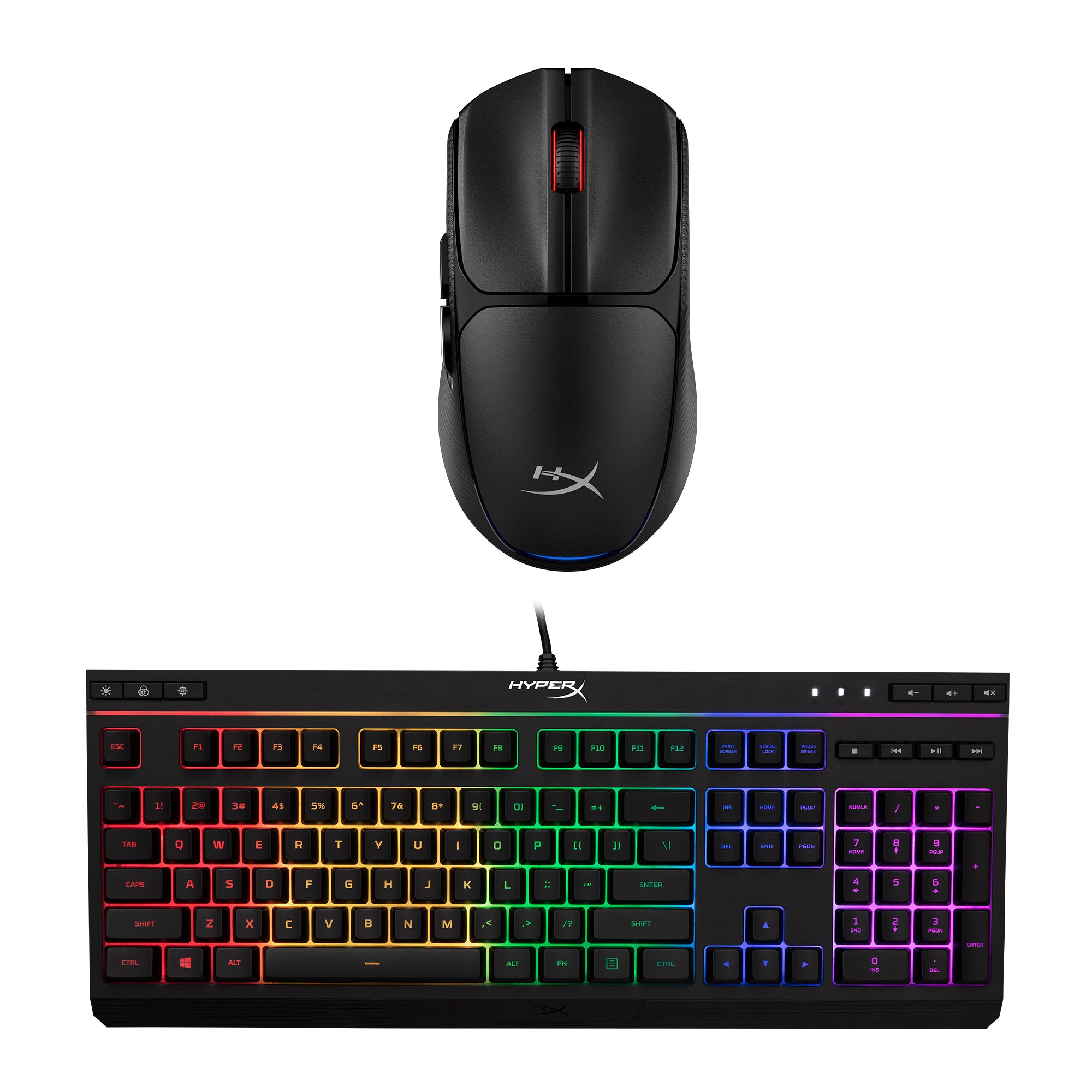 hyperx-alloy-core-pulsefire-fuse-bundle-tastatur-maus-schwarz image 1