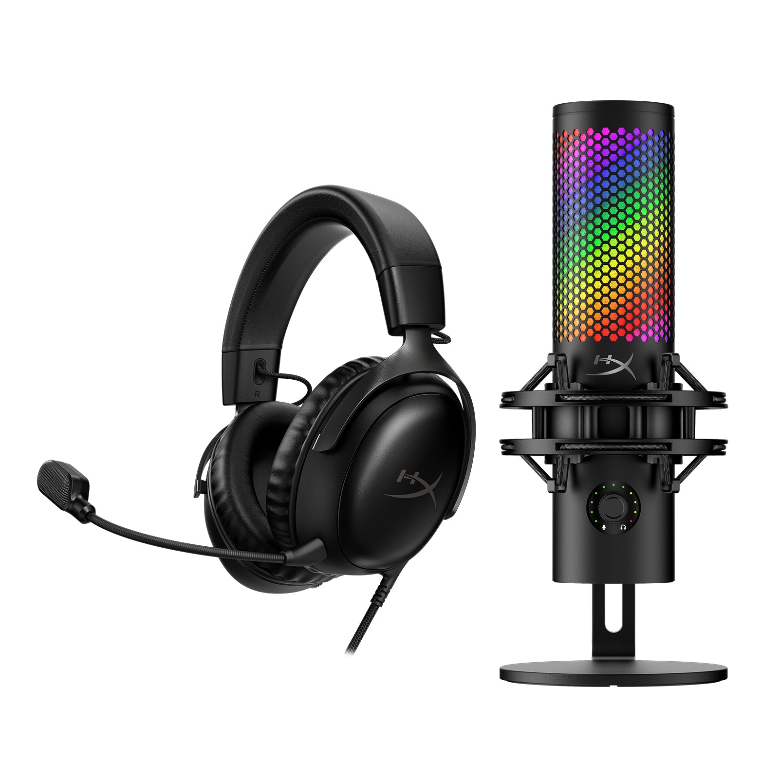 hyperx-bundle-cloud-iii-headset-quadcast-2s-mikrofon-schwarz image 2
