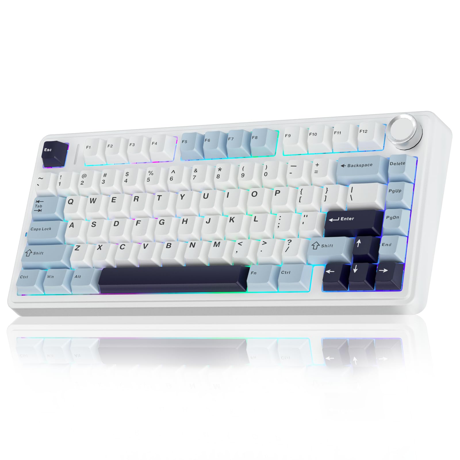 aula-f75-mechanische-tastatur-kabellos-75-gletscherblau-rgb image 1
