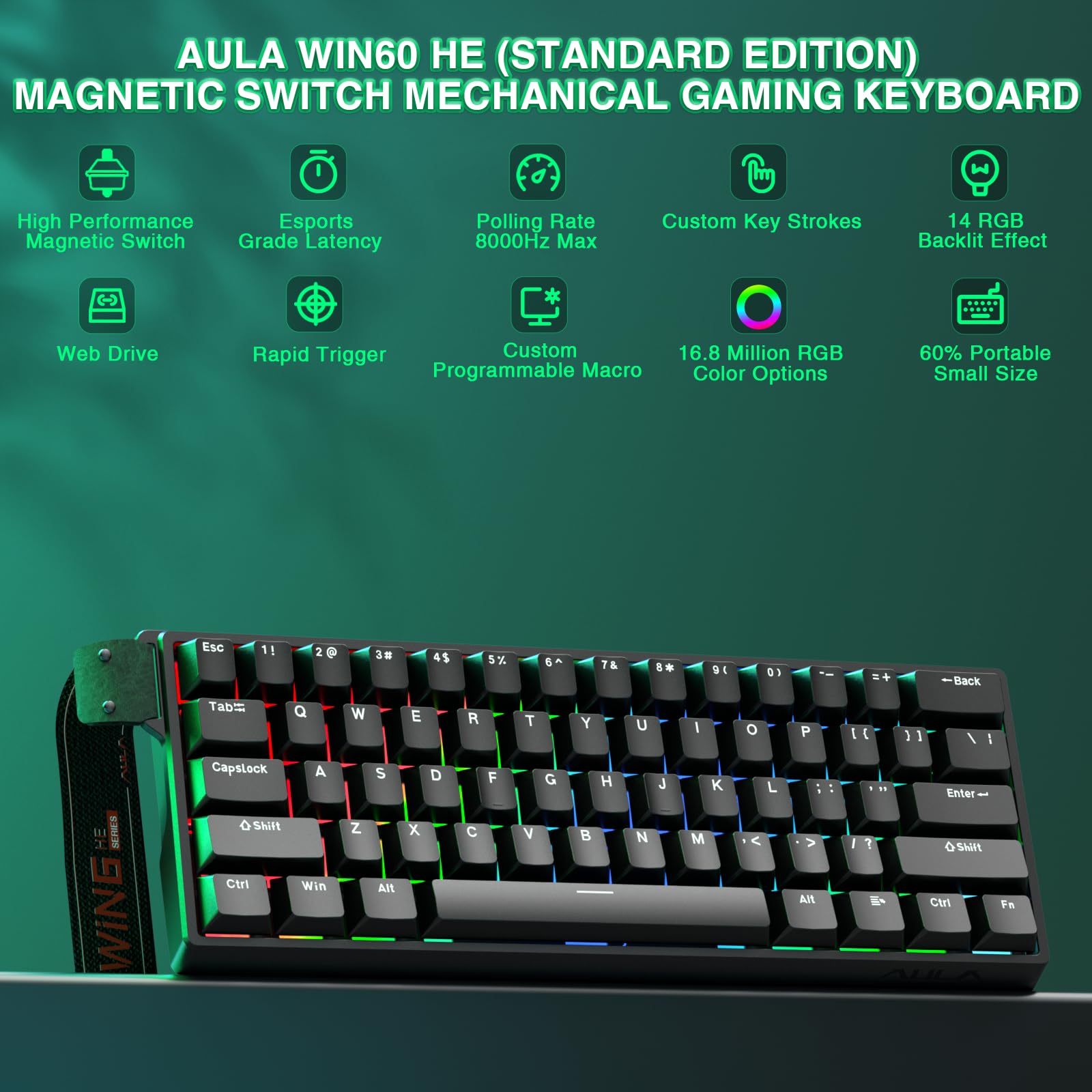 aula-magnetic-keyboard-win60-he-gaming-tastatur-60-schwarz image 2