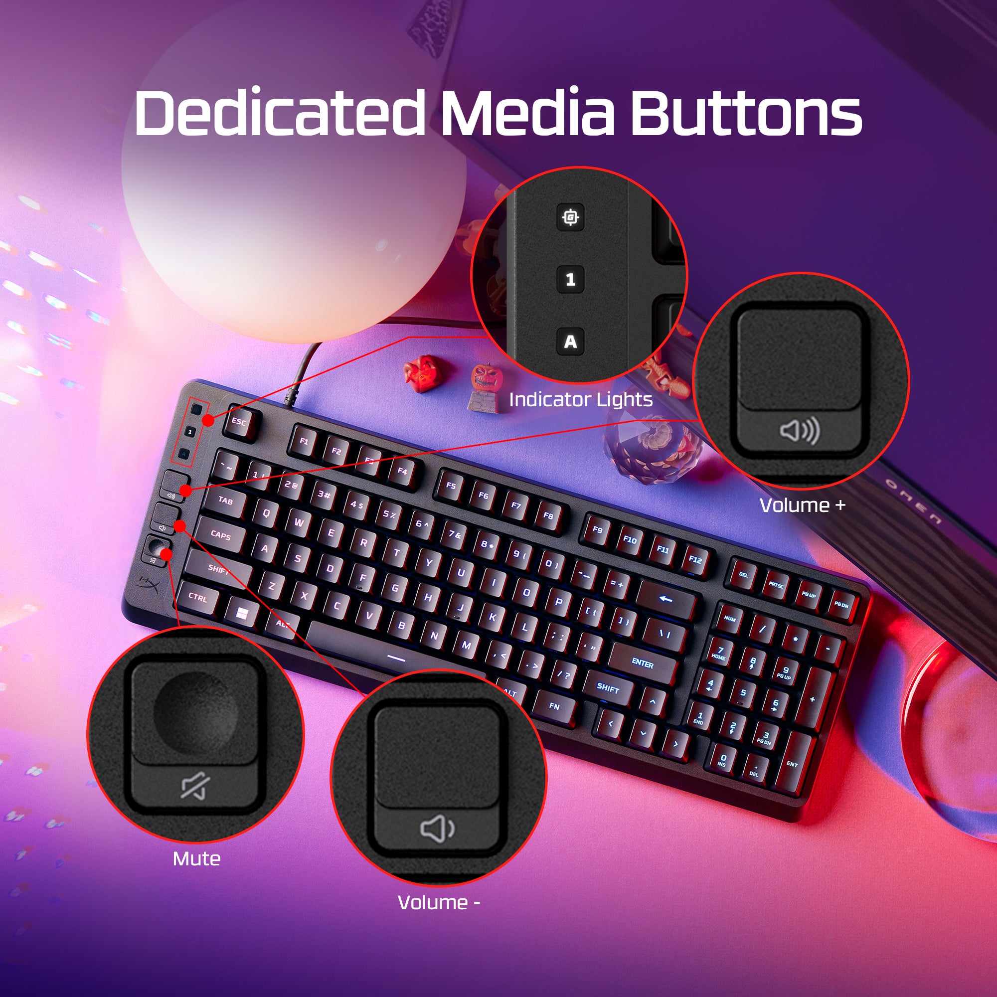 hyperx-eve-1800-gaming-tastatur-membrane-schwarz-us-layout image 5