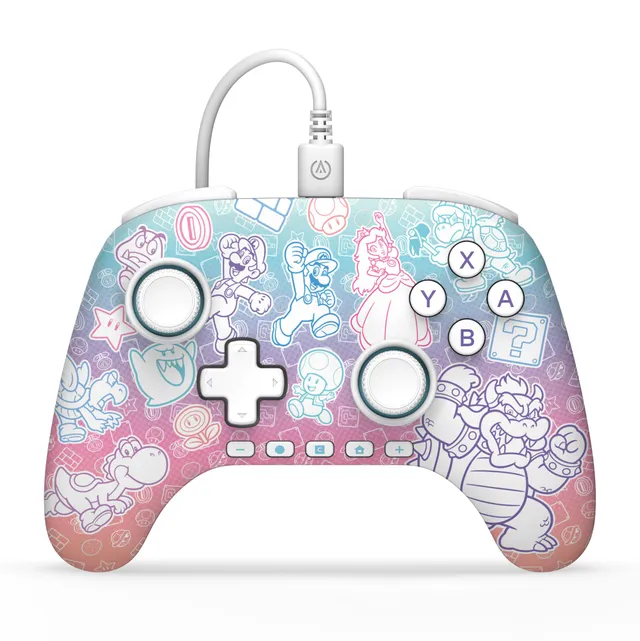 powera-controllers-advantage-switch-2-controller-mushroom-kingdom image 1