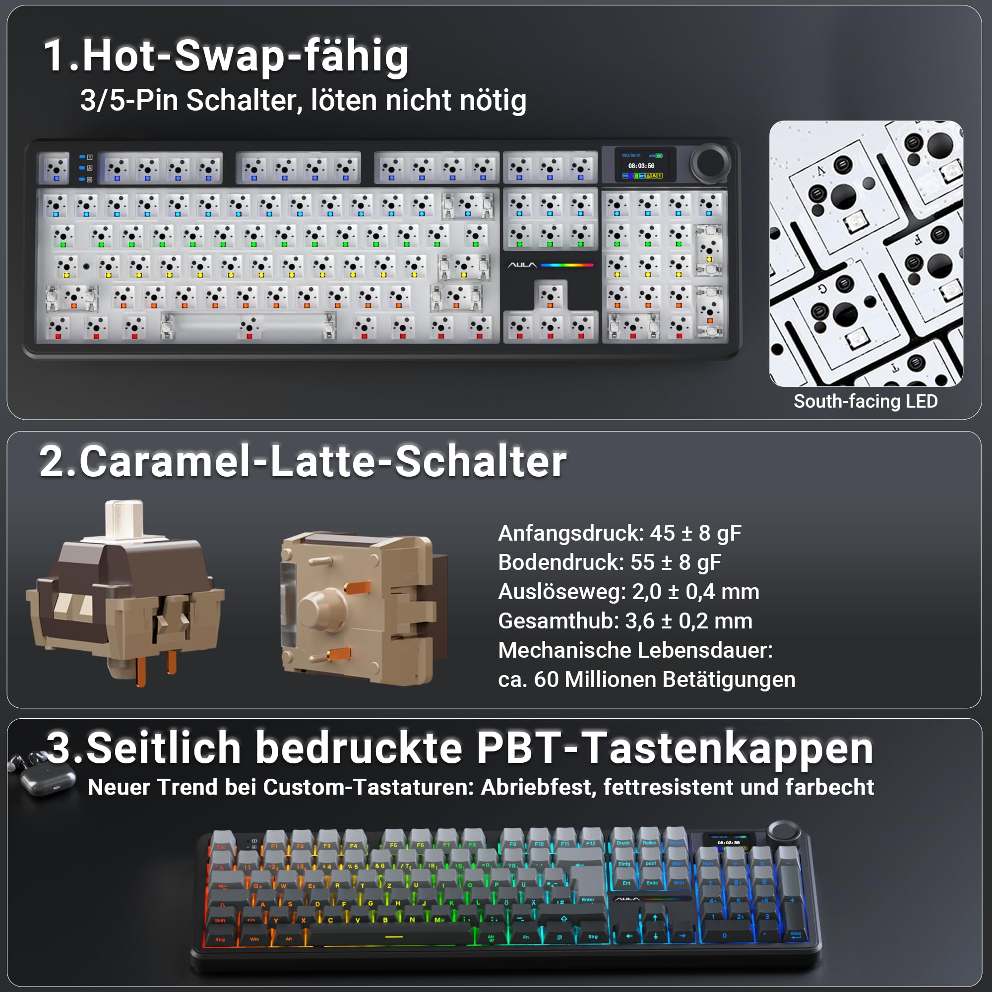 aula-f108-pro-mechanische-tastatur-qwertz-grau-rgb image 4