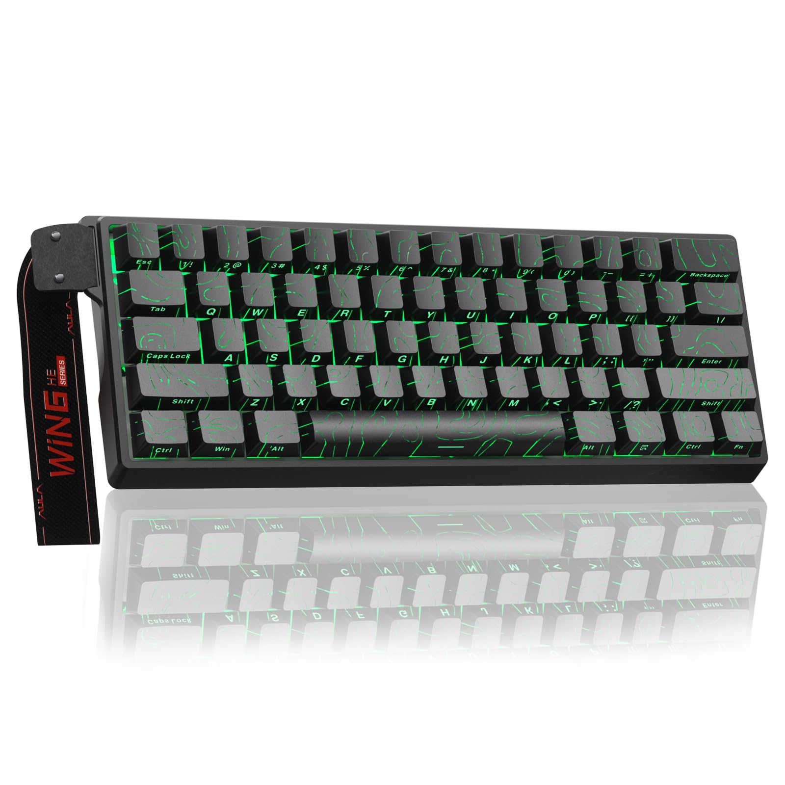 aula-magnetic-keyboard-win60-he-gaming-tastatur-side-print-schwarz image 1