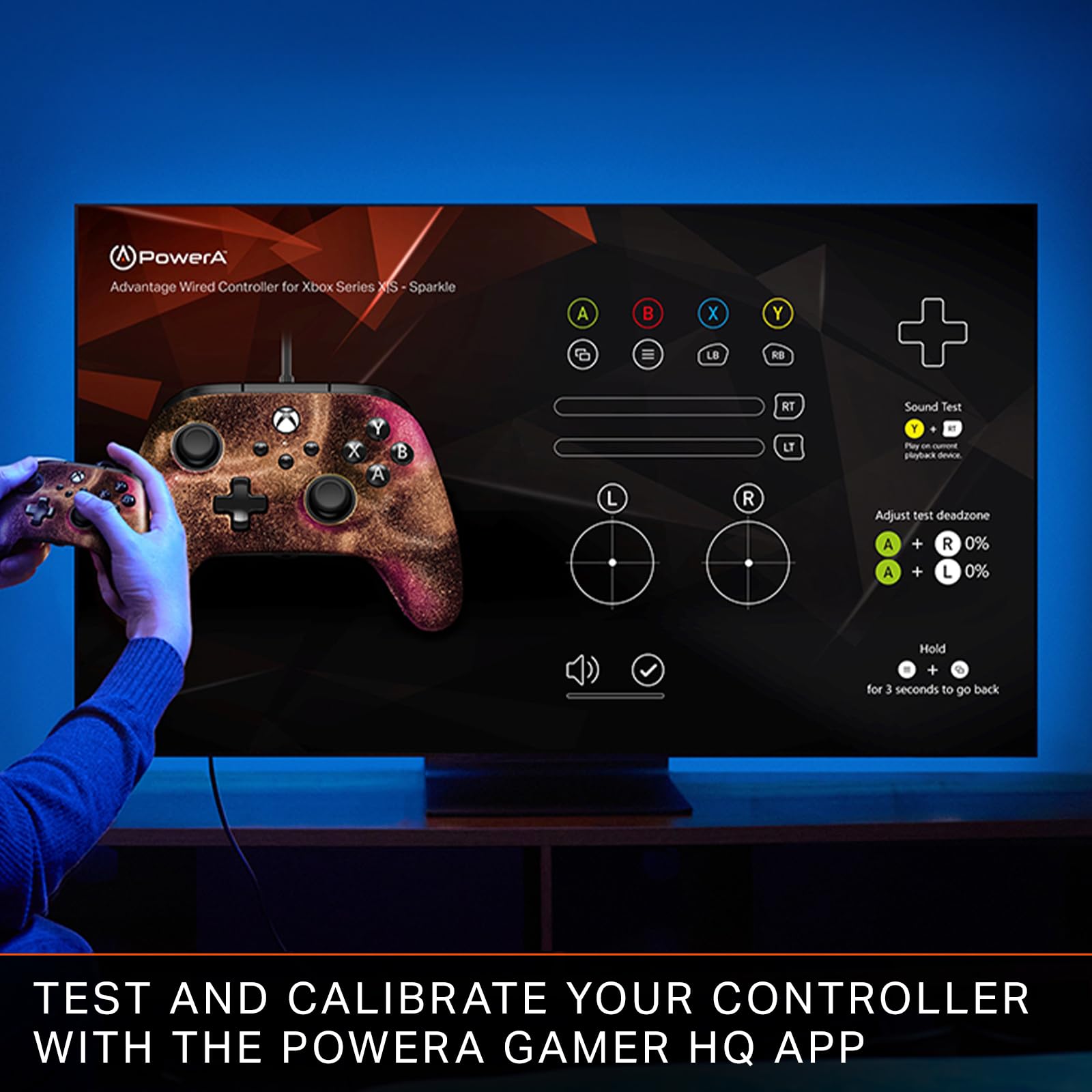 powera-advantage-controller-xbox-series-x-s-lumectra-schwarz image 7