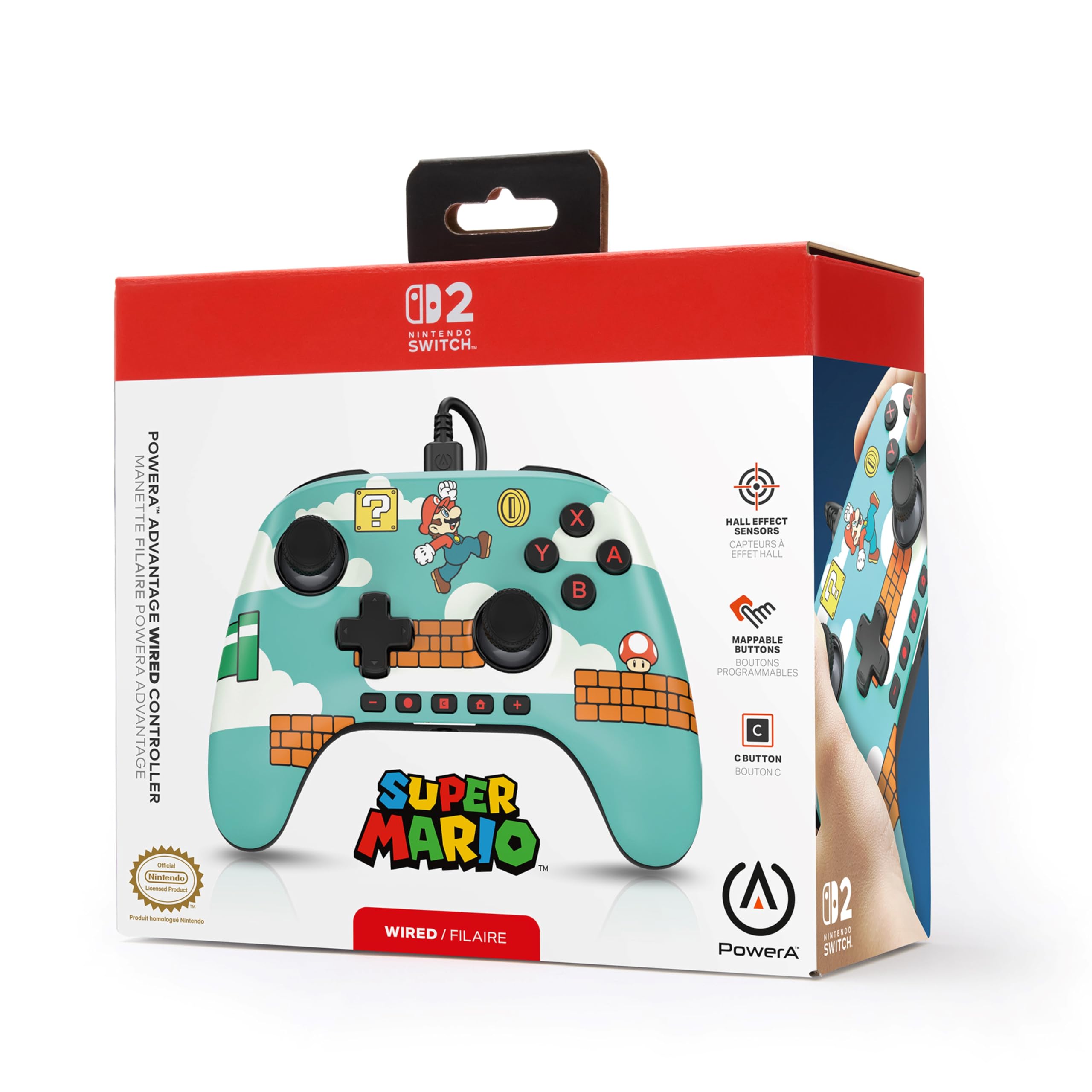 powera-advantage-controller-switch-2-mario-kabelgebunden image 8