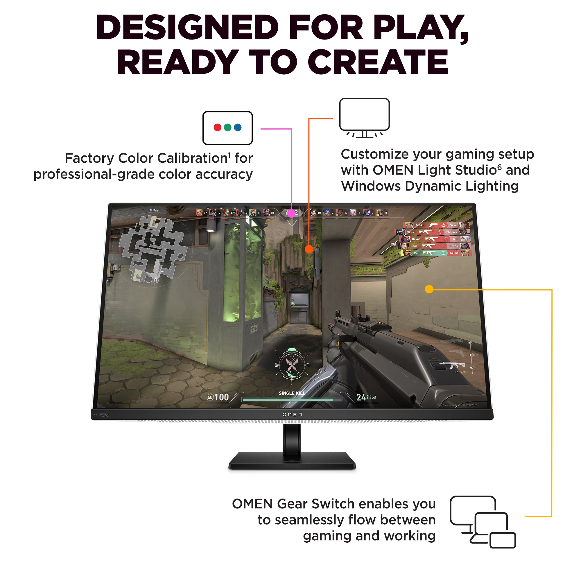 omen-transcend-32-oled-gaming-monitor-4k-240hz-schwarz image 5