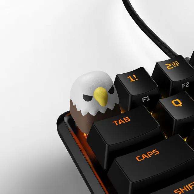 hyperx-hx3d-eagle-keycap-birds-tastenkappe-multi image 1