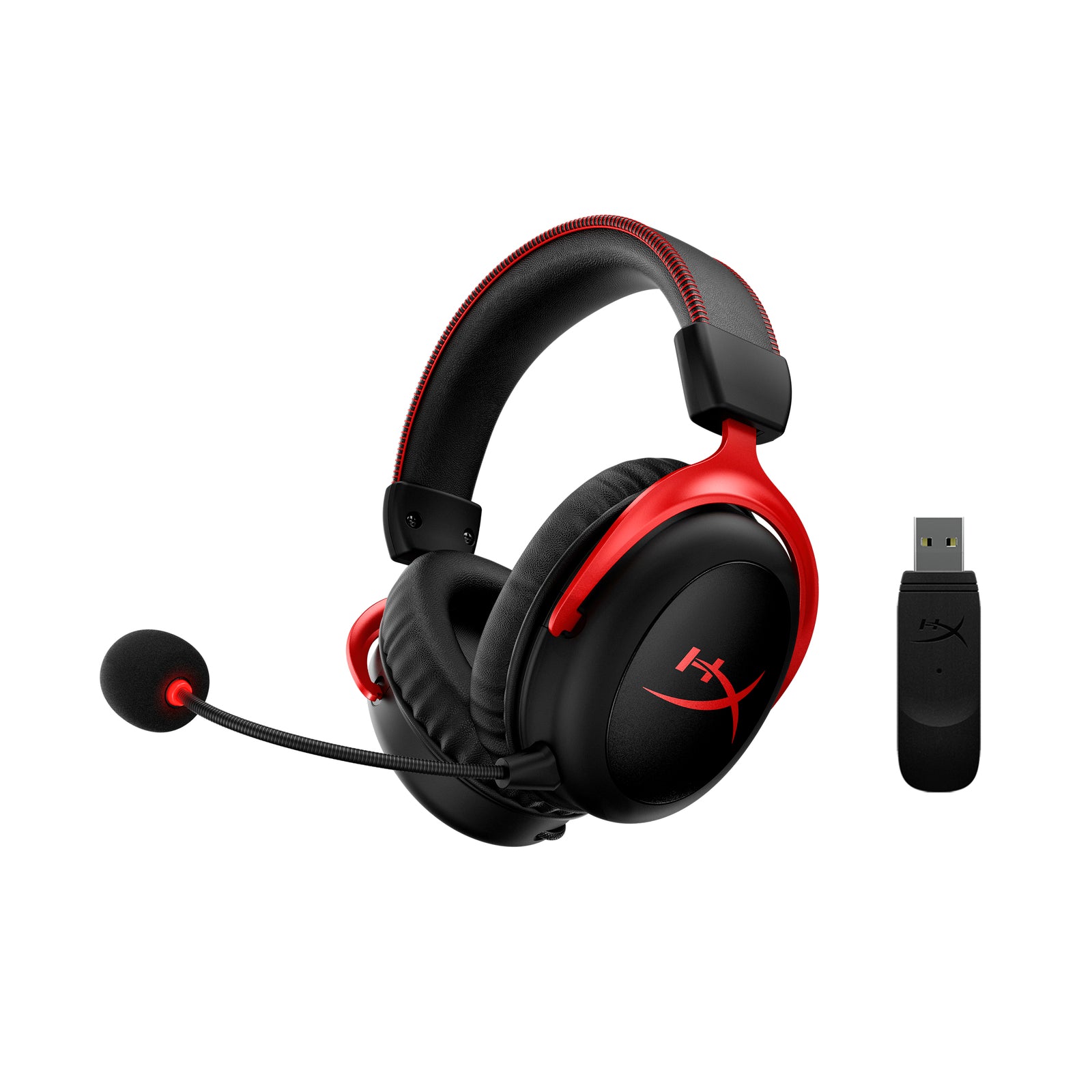 hyperx-cloud-ii-wireless-gaming-headset-schwarz-rot-30h image 2