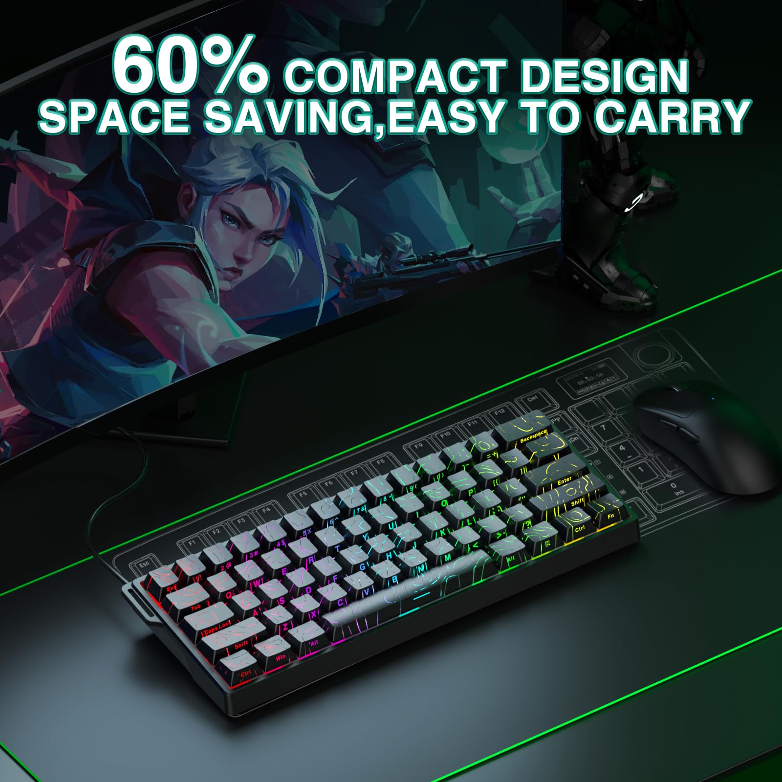 aula-magnetic-keyboard-win60-he-gaming-tastatur-side-print-schwarz image 8