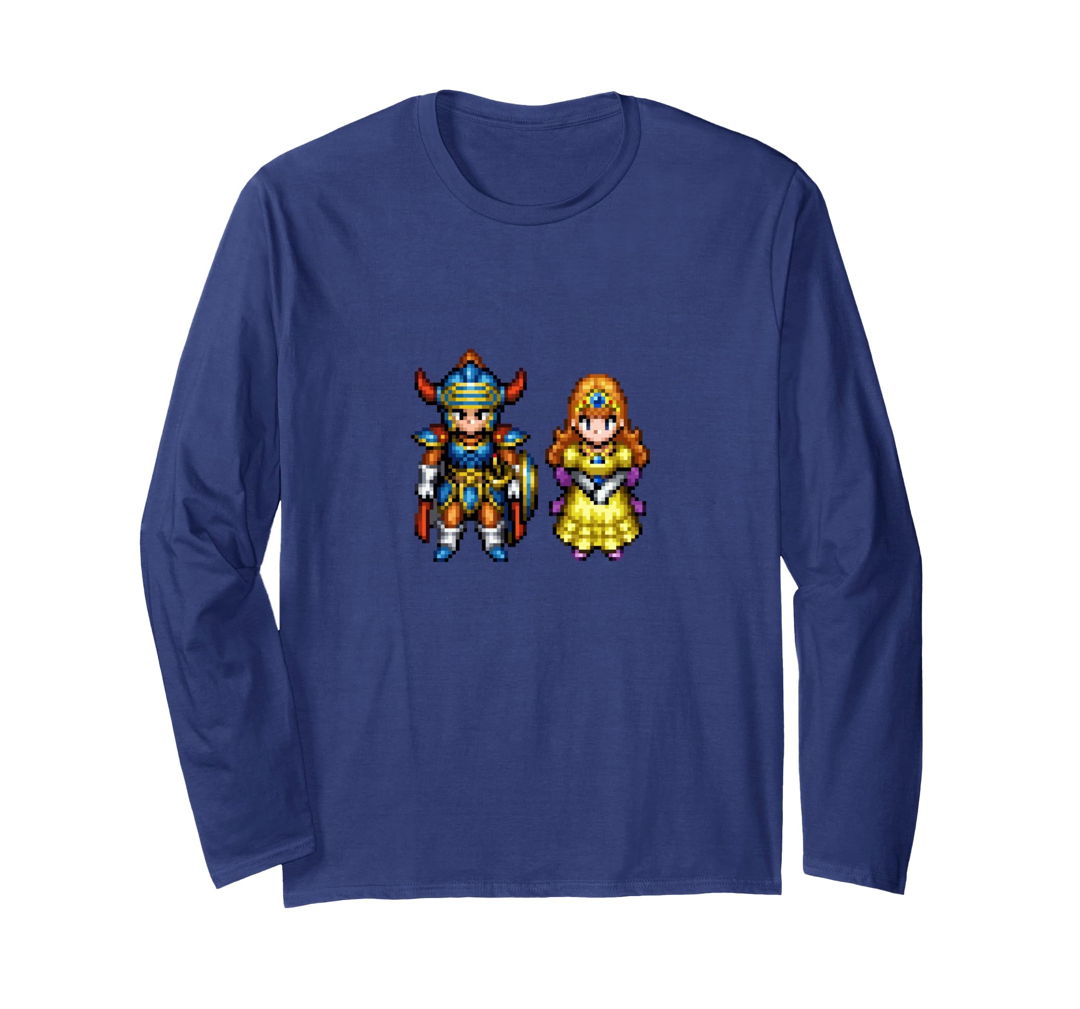 square-enix-dragon-quest-i-ii-langarmshirt-held-prinzessin image 7
