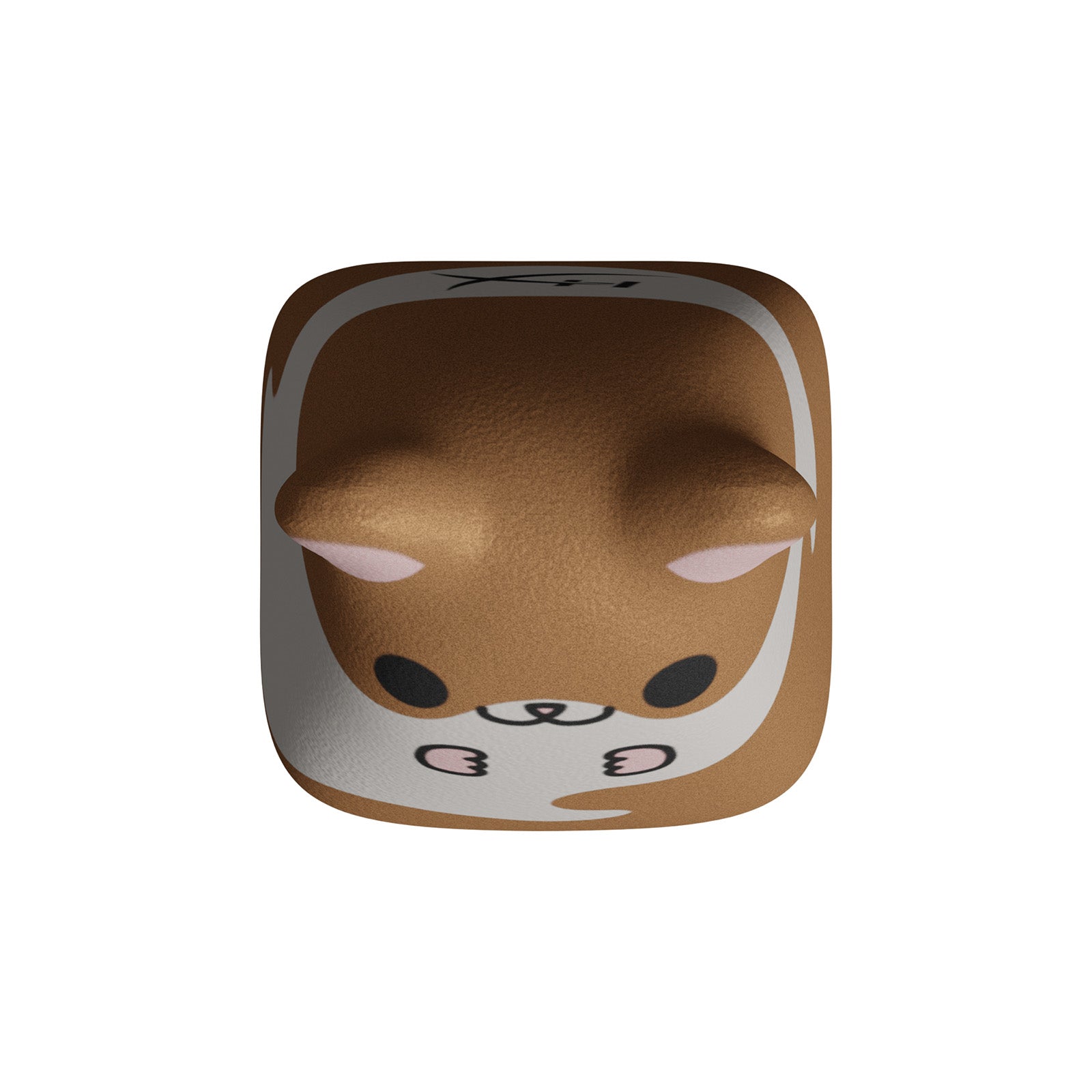 hyperx-hx3d-keycap-hamster-haustier-tastaturkappe-braun-3d image 7