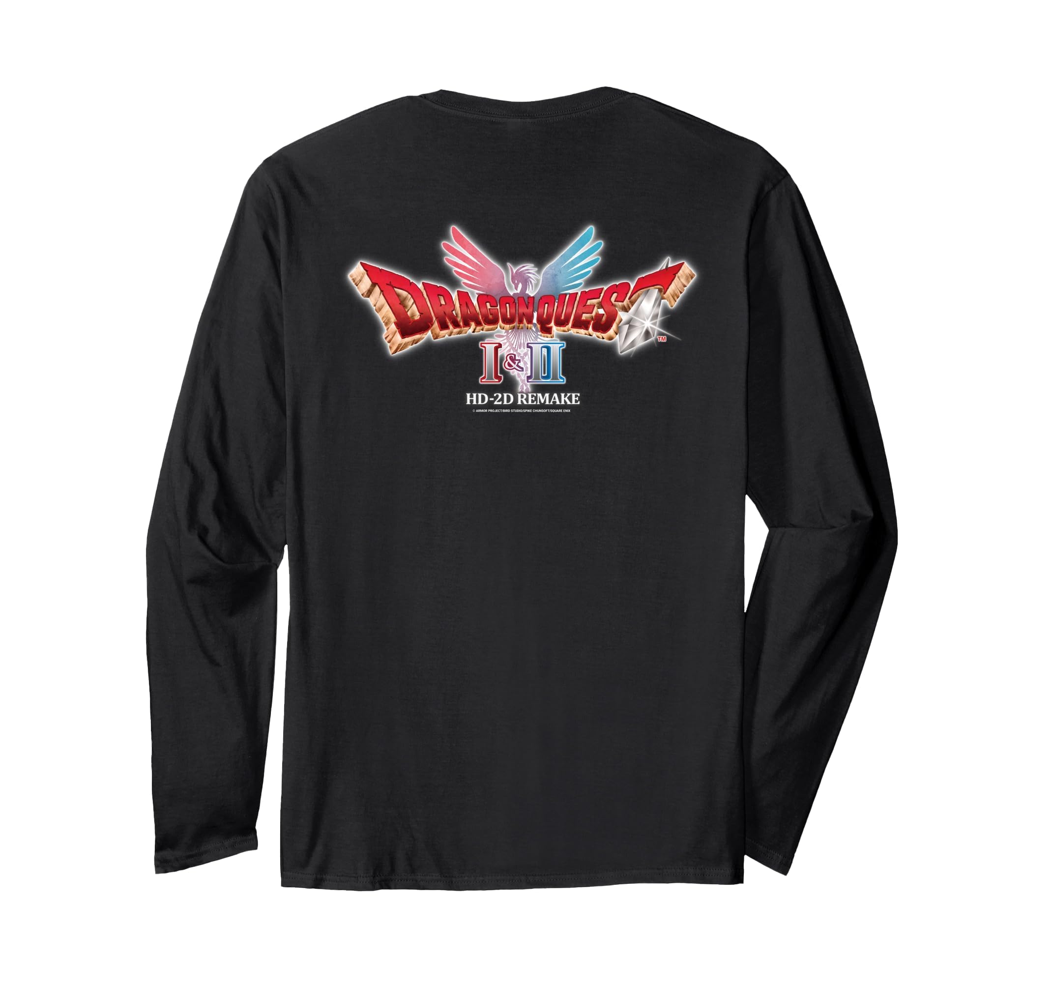 square-enix-dragon-quest-i-ii-langarmshirt-held-prinzessin image 2