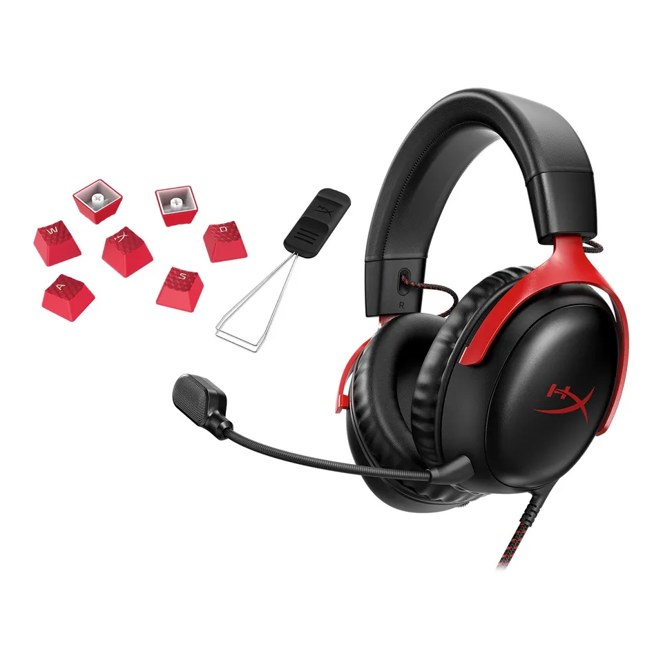 hyperx-bundle-cloud-iii-headset-tastenkappen-schwarz image 1