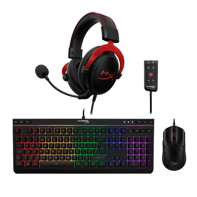 hyperx-bundle-cloud-ii-alloy-core-rgb-haste-2-schwarz-rot image 1