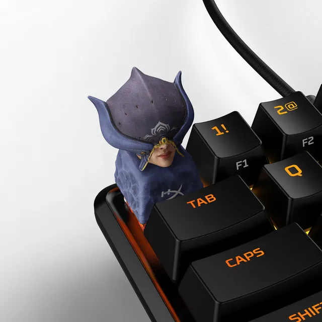 hyperx-hx3d-warframe-tastaturkappe-lotus-lila-3d-druck image 1