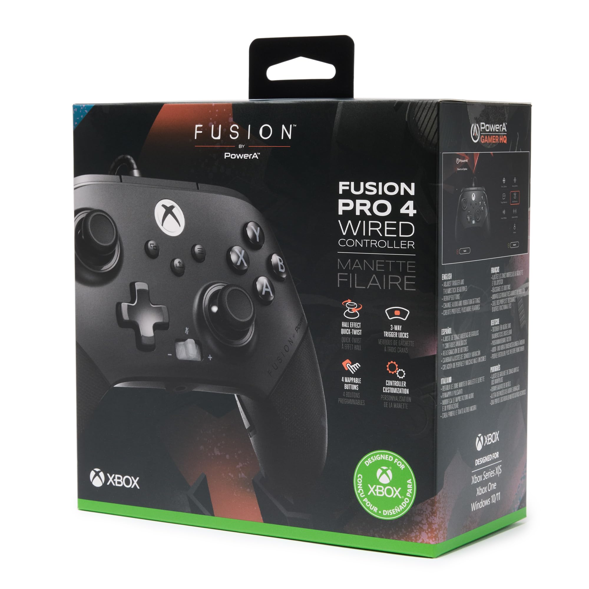 powera-fusion-pro-4-controller-xbox-series-x-s-kabelgebunden-hall-effect image 2