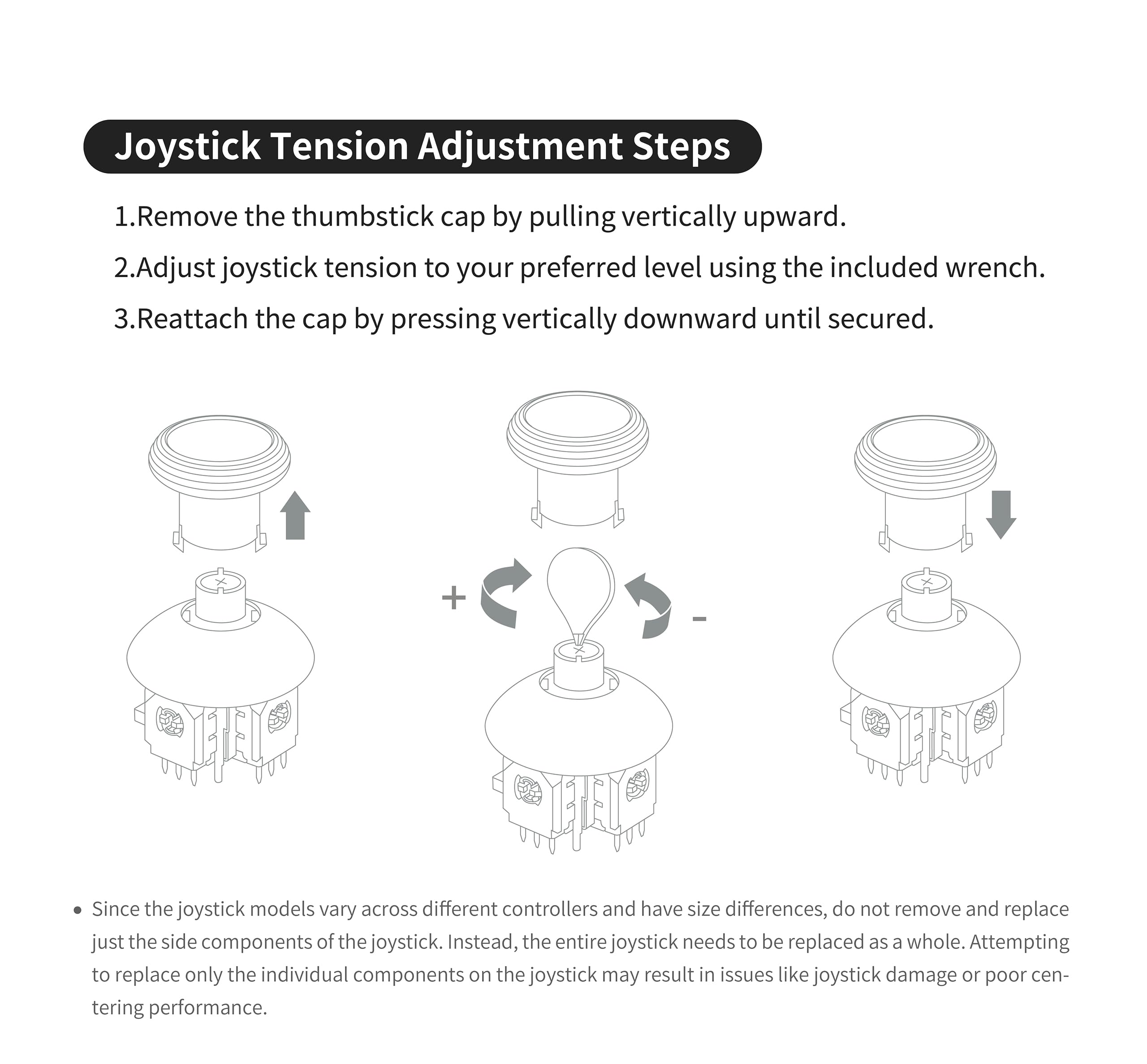 gulikit-tmr-joystick-ersatz-set-ps4-dualshock-anti-drift image 5